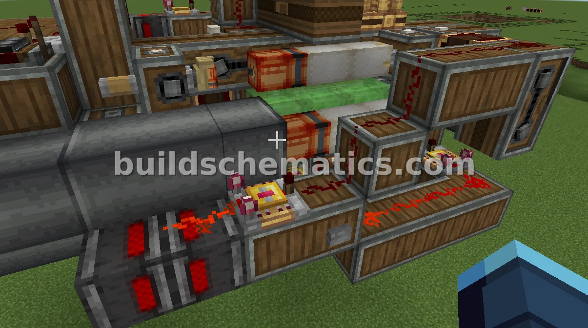 Fast Minigun Autoloader Redstone Device — view 2