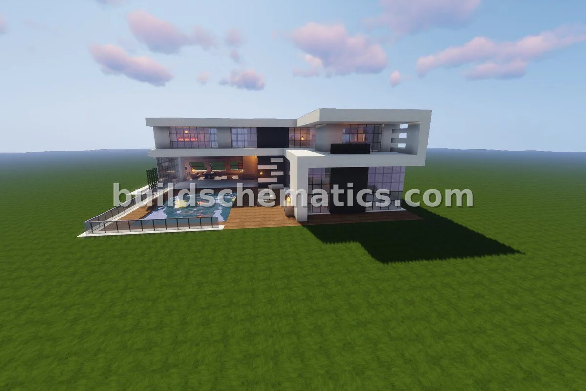 Modern Home With Pool