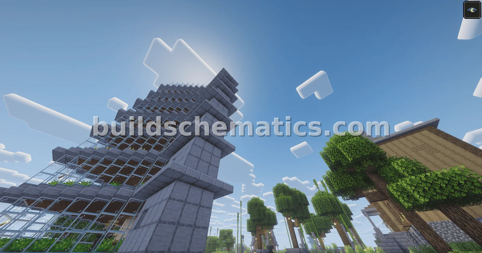 Vertical Automated Crop Farm Tower — view 3
