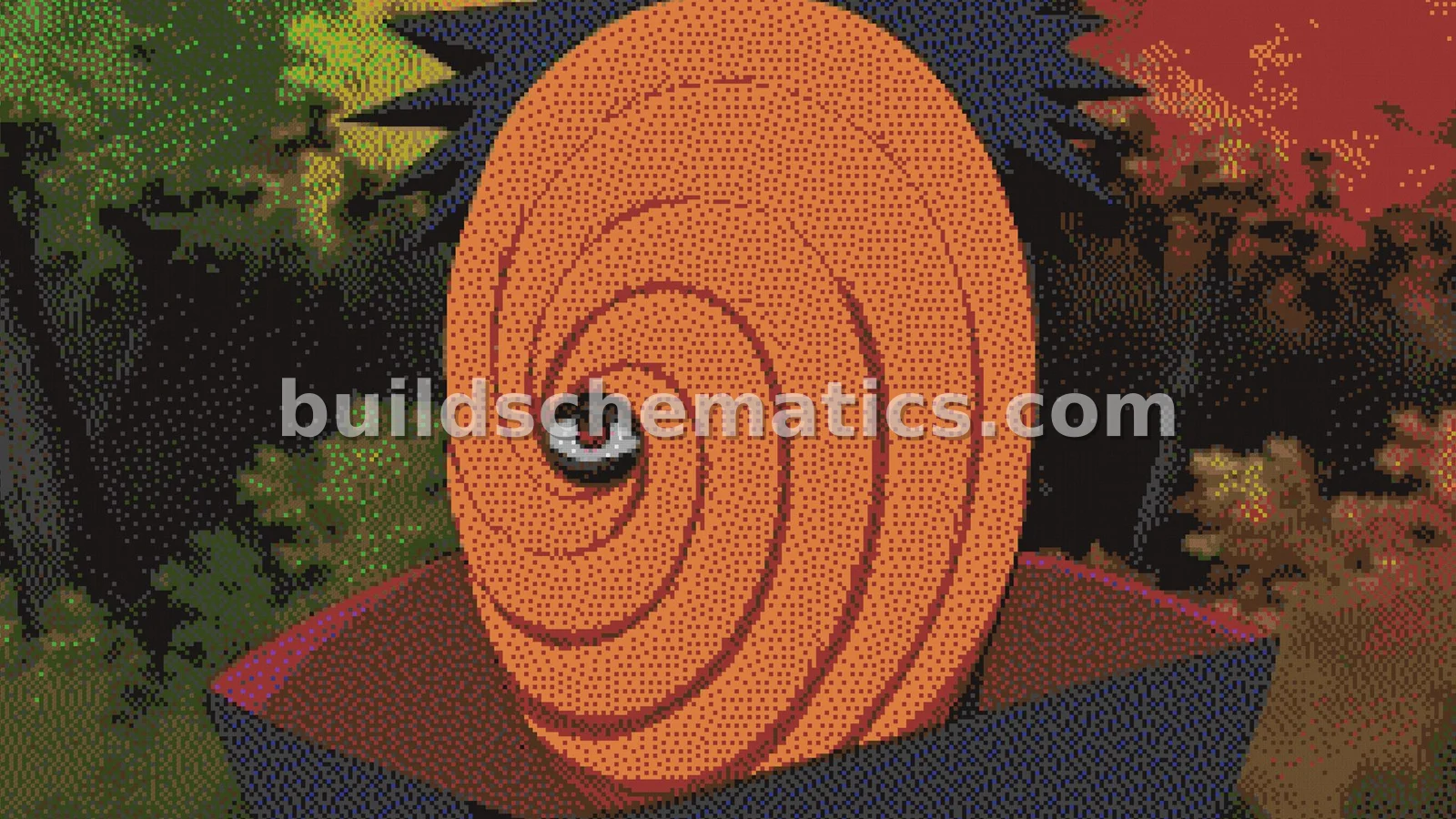 Obito Uchiha Pixel Art
