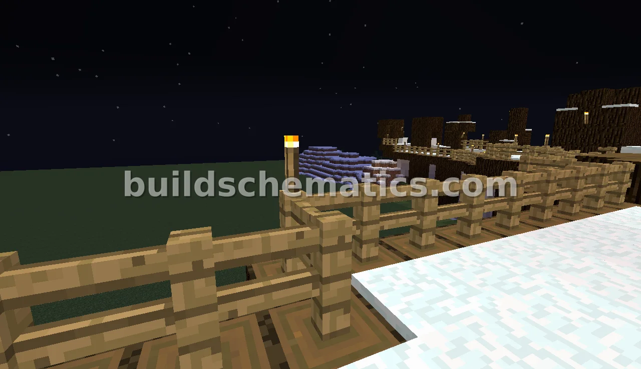 Massive Snowy/Sunny Border Wall — view 2