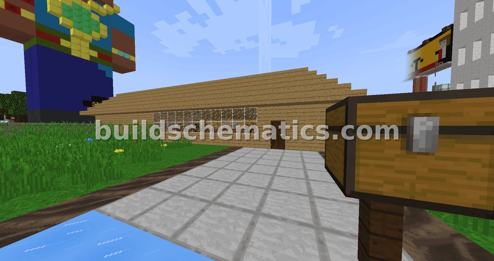 Connected House And Gun Store