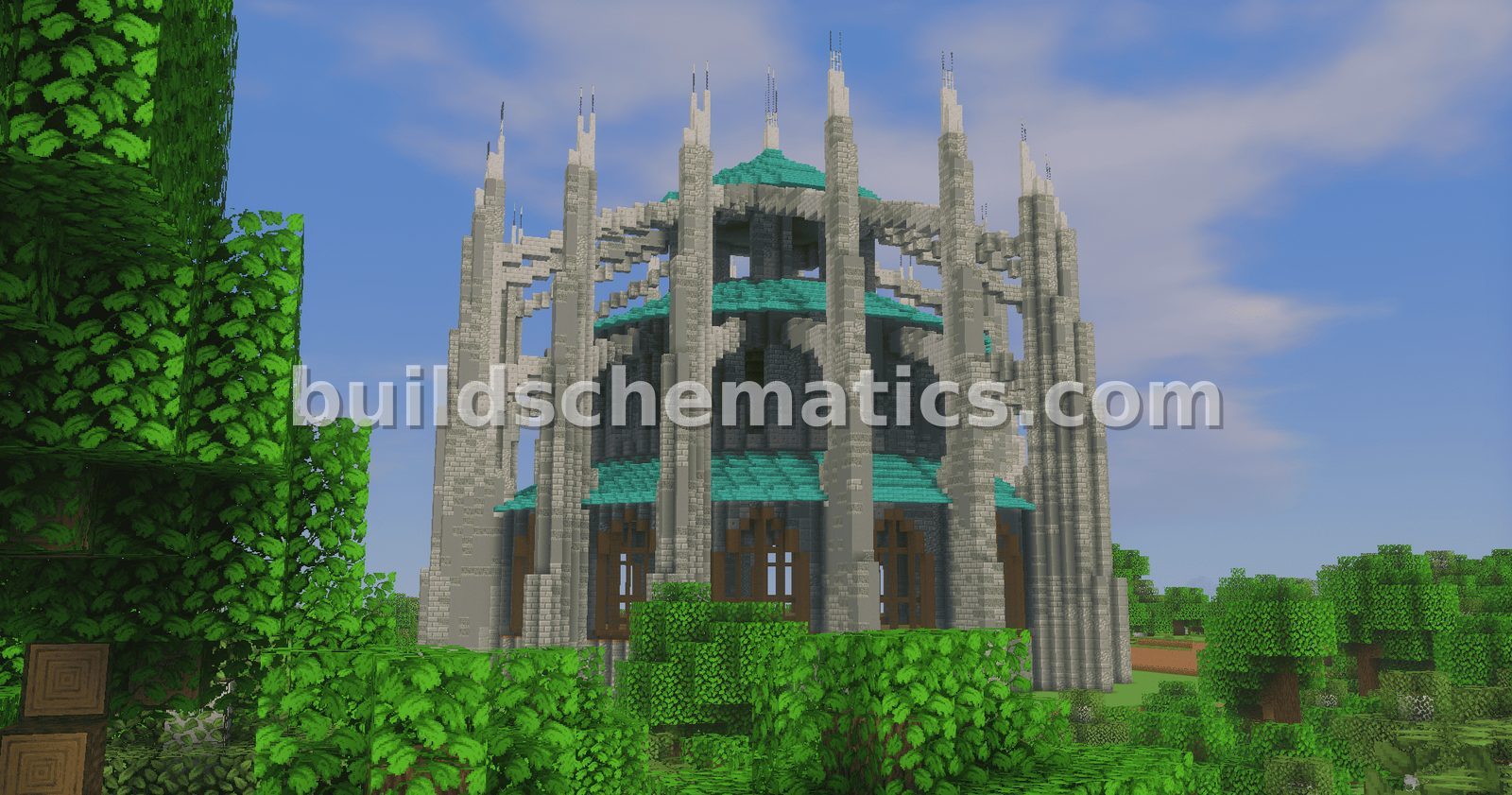 Circular Gothic Cathedral