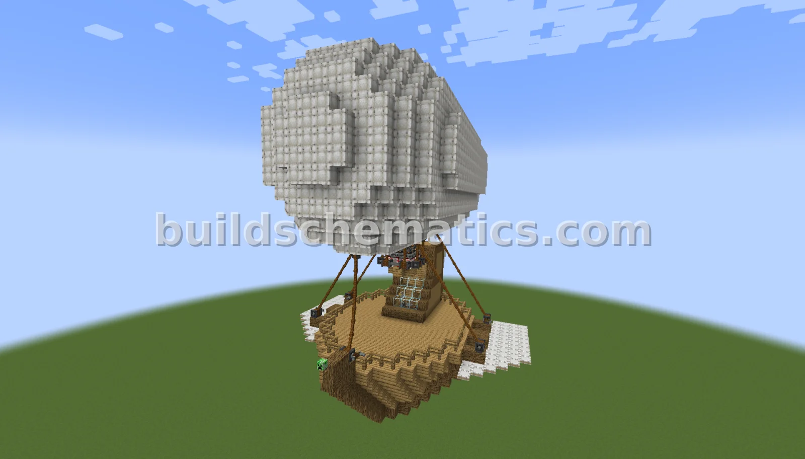 The Blue Bandar Airship