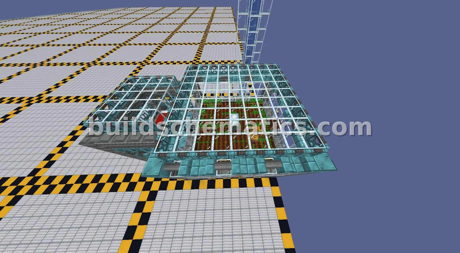 Villager Breeder Farm 16x16 Chunk Design — view 3