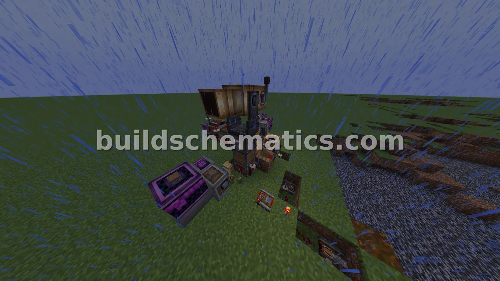 Automatic Redstone Cannon — view 2