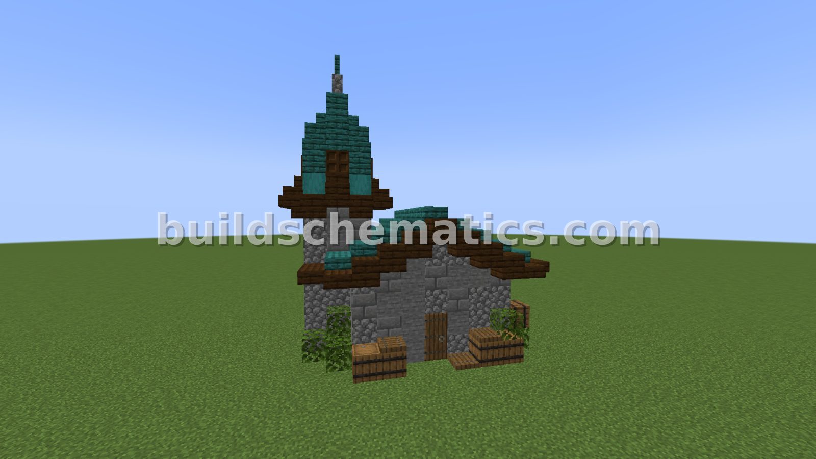 Warped Village – Nether Build Series