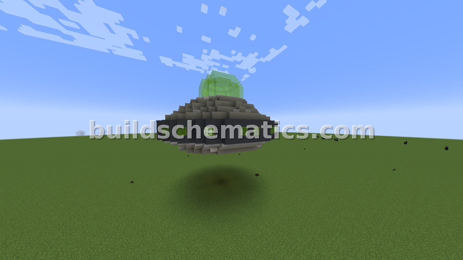 The Simpsons Spaceship Structure