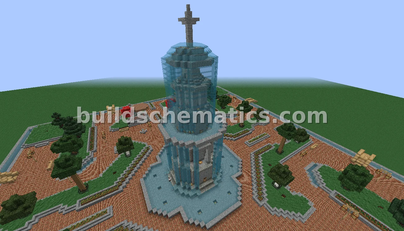 Grand Central Park - Large Town Square — view 4