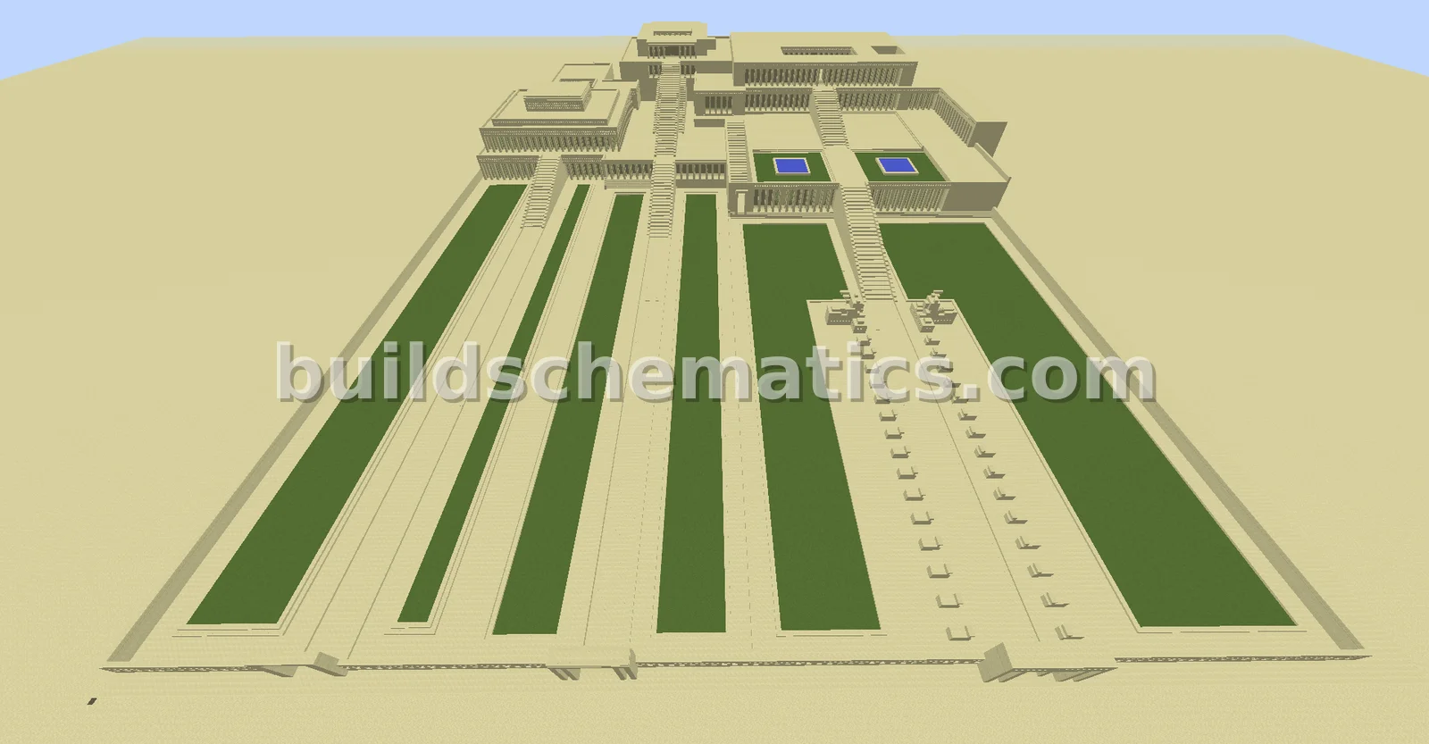 Ancient Egyptian Temple Complex