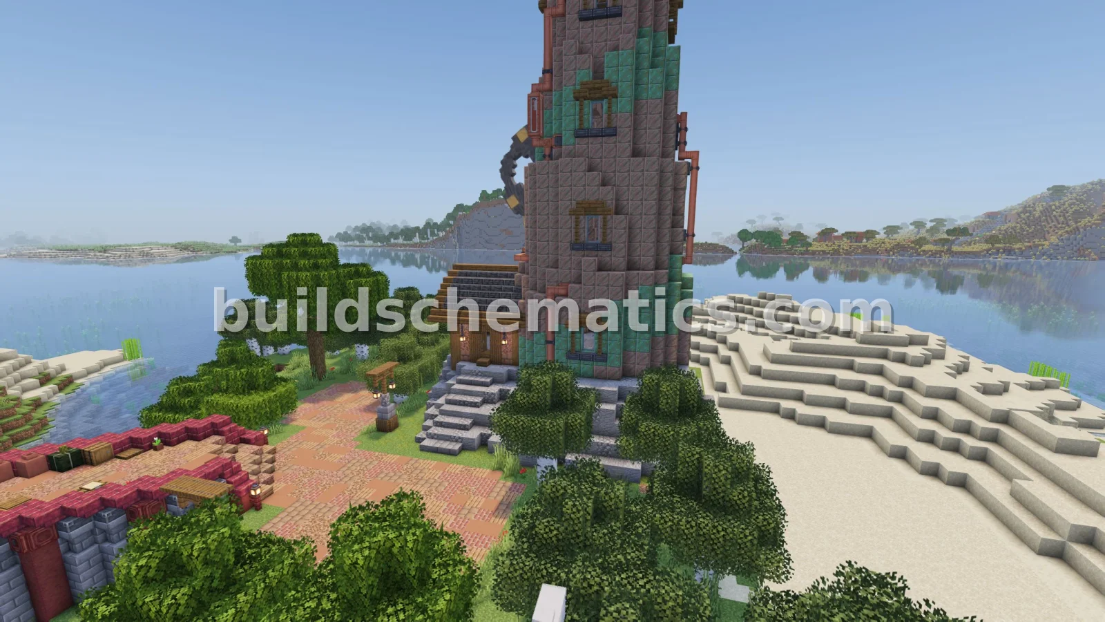 Steampunk Lighthouse Structure — view 5