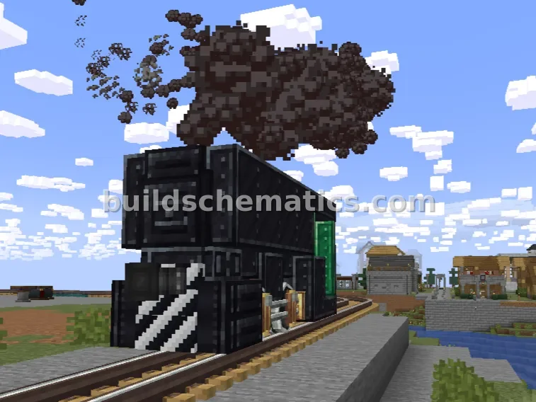 Narrow Gauge Porter Locomotive Schematic — view 2