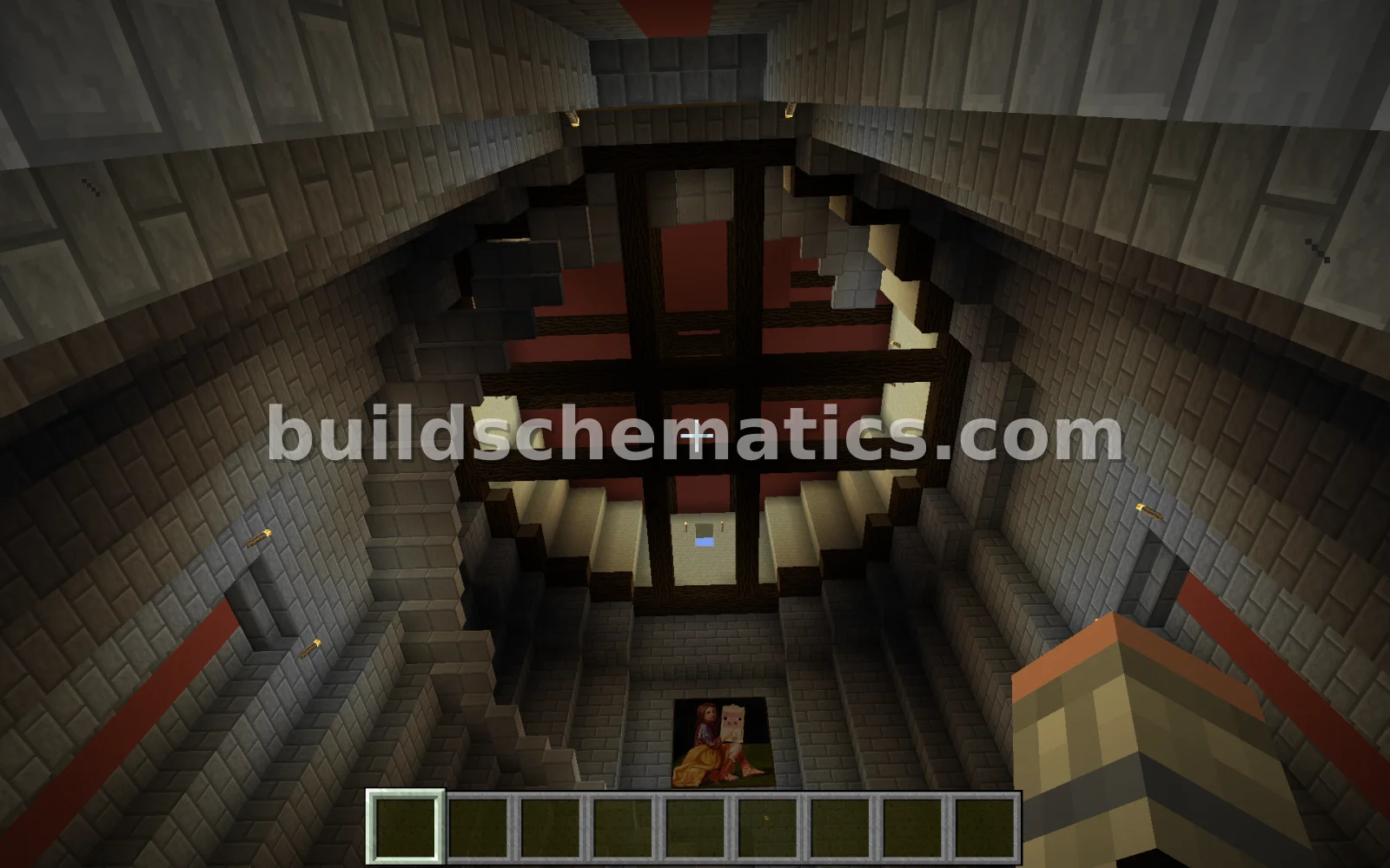 Connected Twin Towers with Basement — view 4