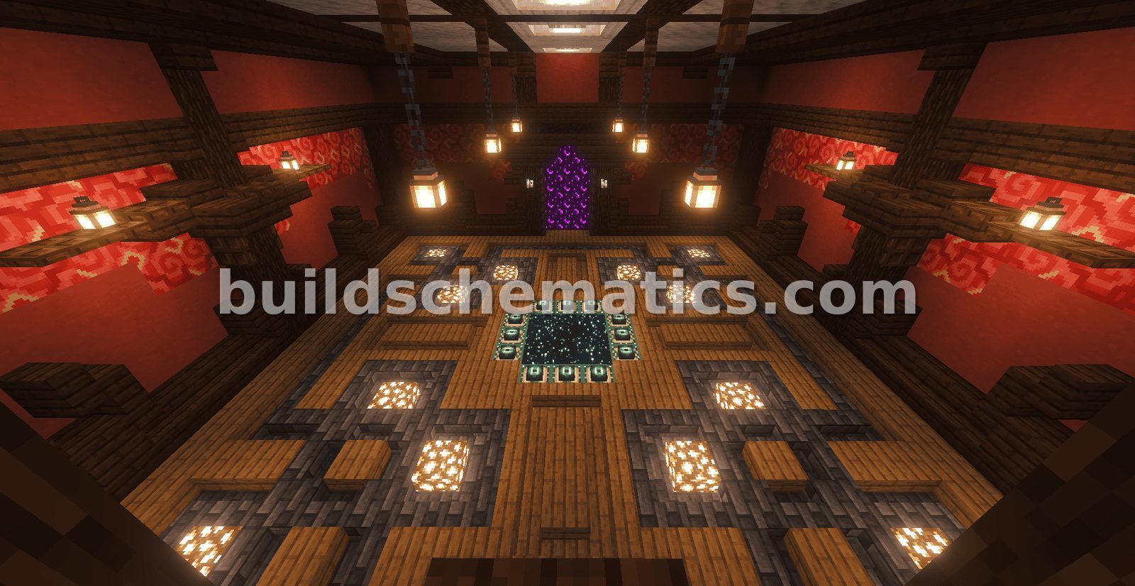 Japanese Style End Portal Room