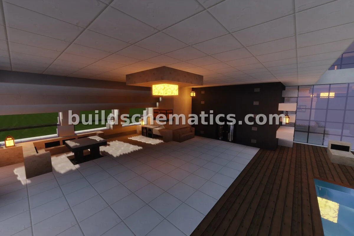 Modern Home With Pool — view 2