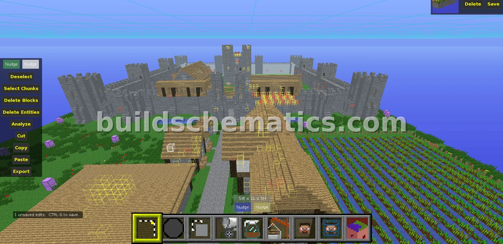 Massive Medieval Castle Kingdom — view 4
