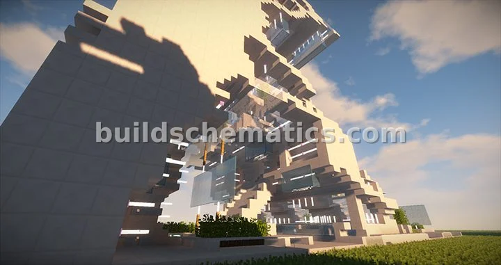 Futuristic Stadium Entrance Gate — view 3